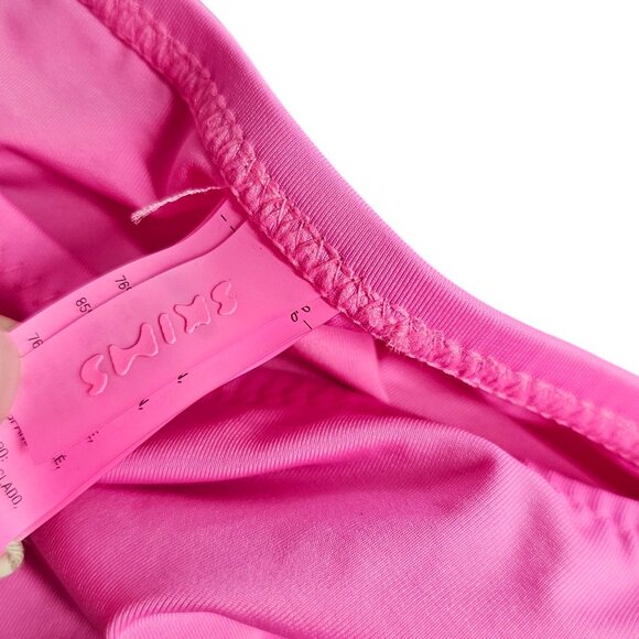 SKIMS Signature Swim Cutout Monokini, One Piece, Pink, Bathing Suit, Size XL - Picture 4 of 9
